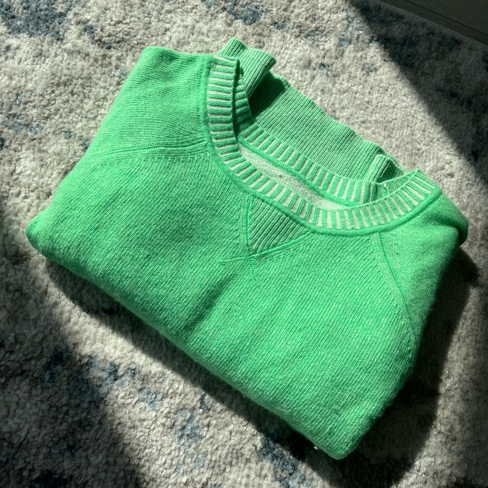 Green sweater